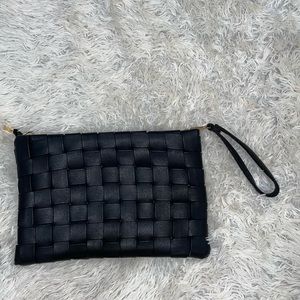 -SOLD- Bottega inspired Woven clutch crossbody bag